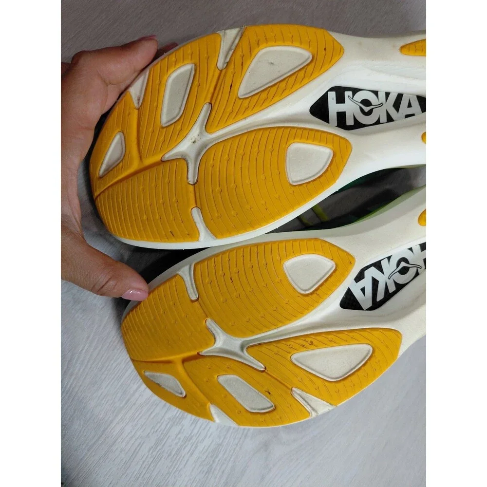 Hoka One One Rocket X 2 Unisex Women Size 10.5 Men 9.5 Ceramic Evening Primrose